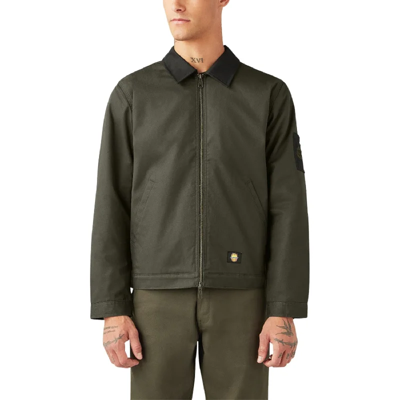 Down - filled men jackets in bright colors for winter fashionDickies Skateboarding X Spitfire Quilt Lined Woven Twill Water Resistant Jacket - Men's Down - filled men jackets in bright colors for winter fashionDickies Skateboarding X Spitfire Quilt Lined Woven Twill Water Resistant Jacket - Men's