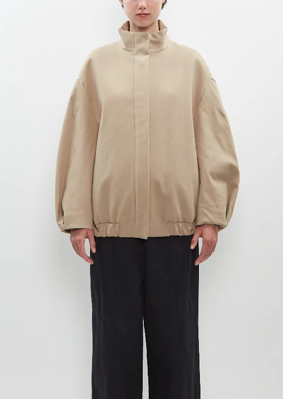 Plus - size men jackets with adjustable drawstrings for a comfortable fitVoles Jacket — Camel Plus - size men jackets with adjustable drawstrings for a comfortable fitVoles Jacket — Camel