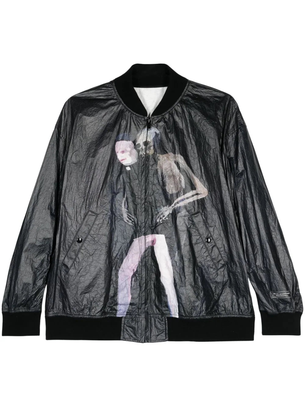 Performance - driven men jackets with breathable fabric for sportsGraphic-Print Bomber Jacket Performance - driven men jackets with breathable fabric for sportsGraphic-Print Bomber Jacket