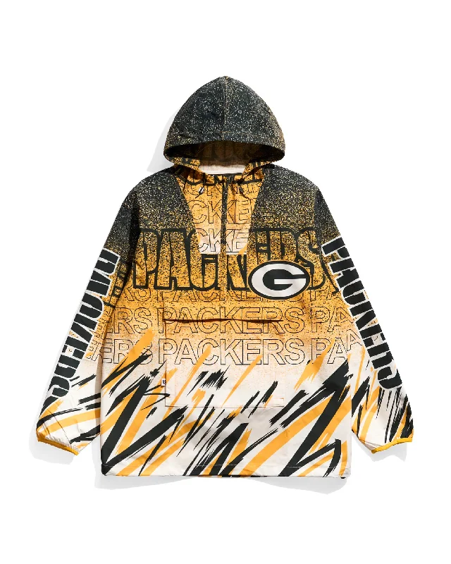 Denim men jackets with embroidered patches for a personalized touchGreen Bay Packers Sketch Anorak Jacket Denim men jackets with embroidered patches for a personalized touchGreen Bay Packers Sketch Anorak Jacket