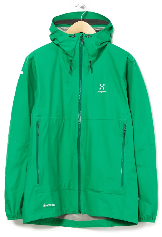 Men jackets with a media - friendly pocket for easy access to gadgetsHaglöfs Men's L.I.M GORE-TEX Jacket - Jelly Green Men jackets with a media - friendly pocket for easy access to gadgetsHaglöfs Men's L.I.M GORE-TEX Jacket - Jelly Green
