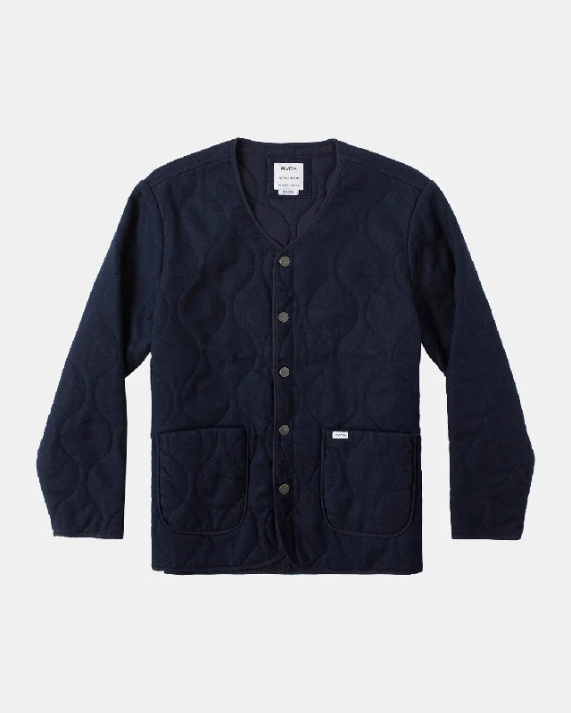 Checkered men jackets in a plaid pattern for a preppy appearanceHi-Grade Jacket - Indigo Checkered men jackets in a plaid pattern for a preppy appearanceHi-Grade Jacket - Indigo
