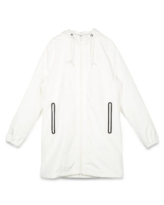 Waterproof men jackets with taped seams for heavy rain protectionKonus Men's Water Repellent Hooded Jacket in White Waterproof men jackets with taped seams for heavy rain protectionKonus Men's Water Repellent Hooded Jacket in White
