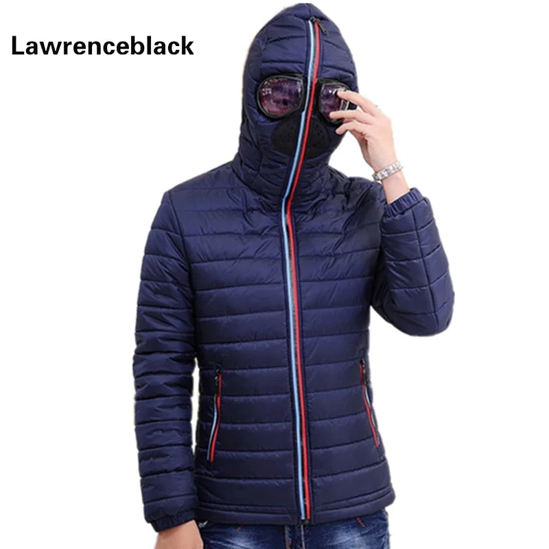 Stretch - fabric men jackets for unrestricted movement during workoutsLawrenceblack Winter Jackets Men Parkas with Glasses Padded Hooded Coat Mens Warm Camperas Children Windproof Quilted Jacket 839 Stretch - fabric men jackets for unrestricted movement during workoutsLawrenceblack Winter Jackets Men Parkas with Glasses Padded Hooded Coat Mens Warm Camperas Children Windproof Quilted Jacket 839