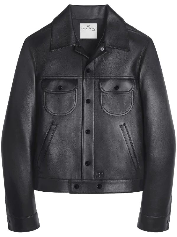 Performance - driven men jackets with breathable fabric for sportsLeather Shirt Jacket Performance - driven men jackets with breathable fabric for sportsLeather Shirt Jacket