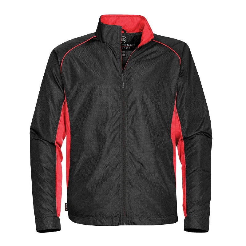 Black/Sport Red