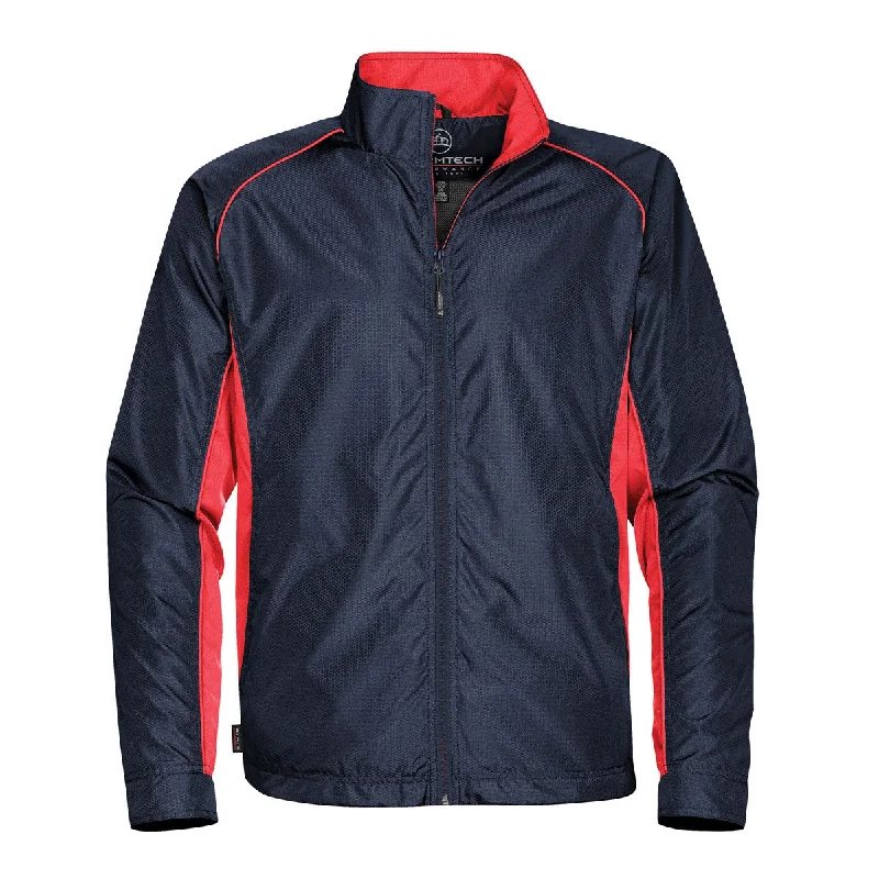 Navy/Sport Red