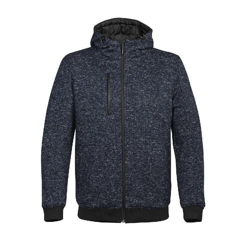 Navy Heather/Black