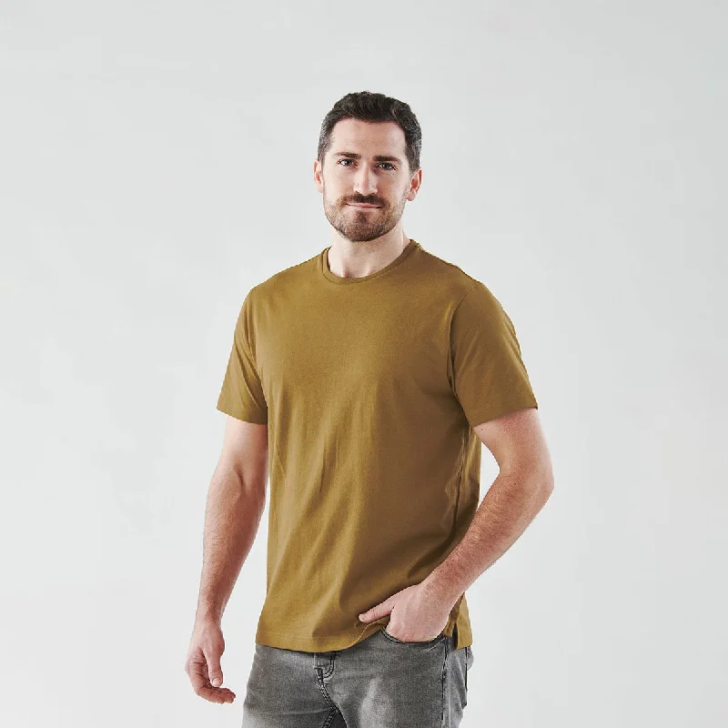 Stretch - fabric men jackets for unrestricted movement during workoutsMen's Equinox Short Sleeve Tee - CPM-1 Stretch - fabric men jackets for unrestricted movement during workoutsMen's Equinox Short Sleeve Tee - CPM-1