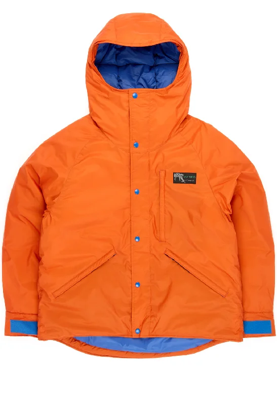 Stretch - fabric men jackets for unrestricted movement during workoutsWild Things Men's Makalu Jacket - Orange Stretch - fabric men jackets for unrestricted movement during workoutsWild Things Men's Makalu Jacket - Orange