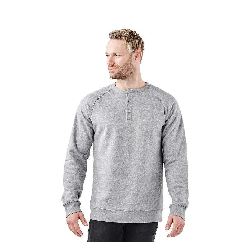 Bomber men jackets with ribbed cuffs for a classic 80s styleMen's Monashee Henley - TWX-4 Bomber men jackets with ribbed cuffs for a classic 80s styleMen's Monashee Henley - TWX-4