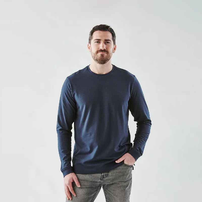 Windbreaker men jackets with UV protection for outdoor activitiesMen's Montebello Performance Long Sleeve Tee - CPF-2 Windbreaker men jackets with UV protection for outdoor activitiesMen's Montebello Performance Long Sleeve Tee - CPF-2