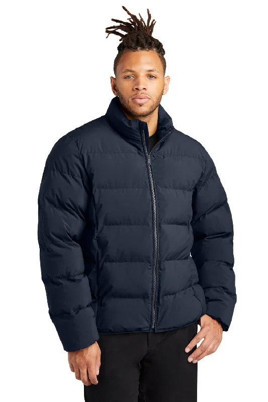 Corduroy men jackets in earthy tones for a rustic charmMercer+Mettle Mens Water Resistant Full Zip Puffy Jacket - Night Navy Blue Corduroy men jackets in earthy tones for a rustic charmMercer+Mettle Mens Water Resistant Full Zip Puffy Jacket - Night Navy Blue
