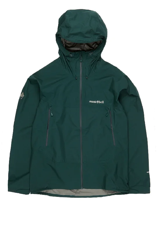 Bomber men jackets with ribbed cuffs for a classic 80s styleMontbell Men's Rain Trekker Jacket - Pine Green Bomber men jackets with ribbed cuffs for a classic 80s styleMontbell Men's Rain Trekker Jacket - Pine Green