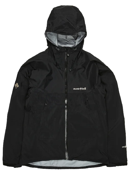 Bomber men jackets with ribbed cuffs for a classic 80s styleMontbell Men's Thunder Pass Jacket - Black Bomber men jackets with ribbed cuffs for a classic 80s styleMontbell Men's Thunder Pass Jacket - Black