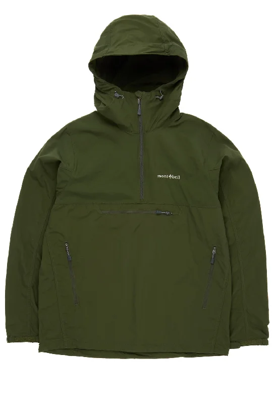 Down - filled men jackets in bright colors for winter fashionMontbell O.D. Anorak - Dark Green Down - filled men jackets in bright colors for winter fashionMontbell O.D. Anorak - Dark Green