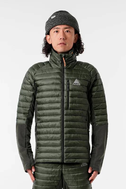 Fleece - lined men jackets for cold - weather commutingMorrisson Gilltek Hybrid Jacket-Spruce Fleece - lined men jackets for cold - weather commutingMorrisson Gilltek Hybrid Jacket-Spruce
