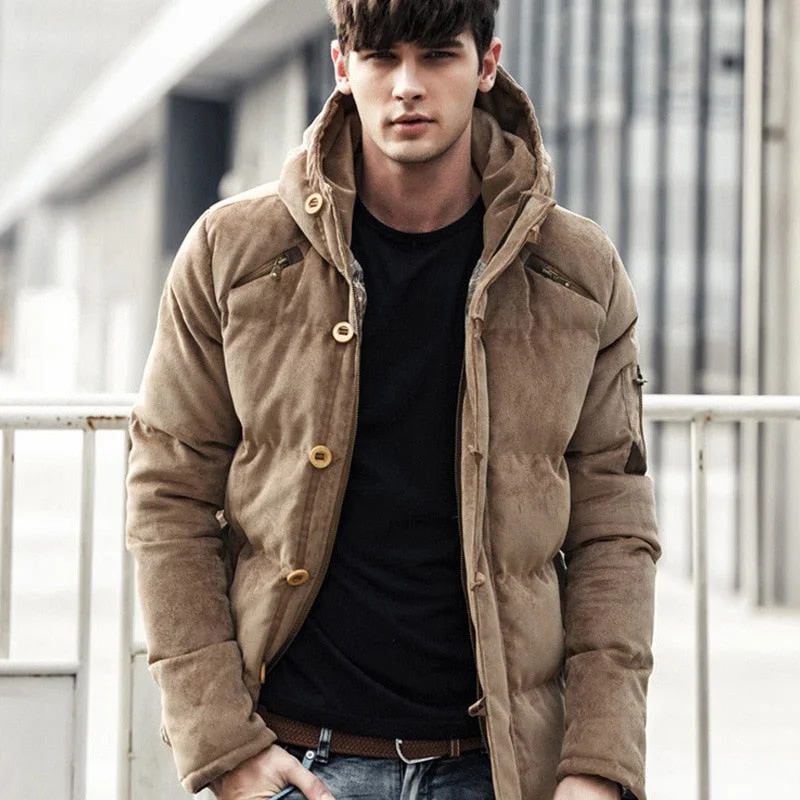 Fleece - lined men jackets for cold - weather commutingNew Men Winter Jacket Coat Fashion Quality Cotton Padded Windproof Thick Warm Soft Brand Clothing Hooded Male Down Parkas Fleece - lined men jackets for cold - weather commutingNew Men Winter Jacket Coat Fashion Quality Cotton Padded Windproof Thick Warm Soft Brand Clothing Hooded Male Down Parkas