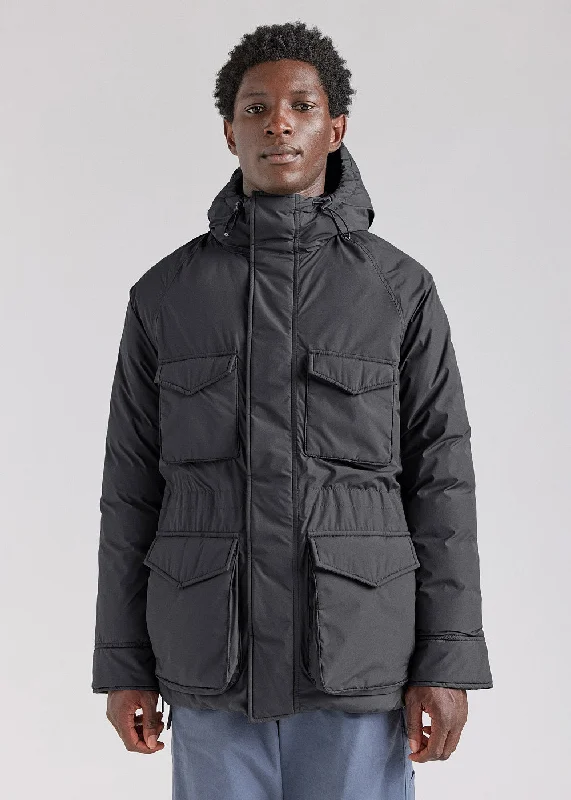 Waterproof men jackets with taped seams for heavy rain protectionParka homme Pyrenex Bazus en duvet naturel noire Waterproof men jackets with taped seams for heavy rain protectionParka homme Pyrenex Bazus en duvet naturel noire
