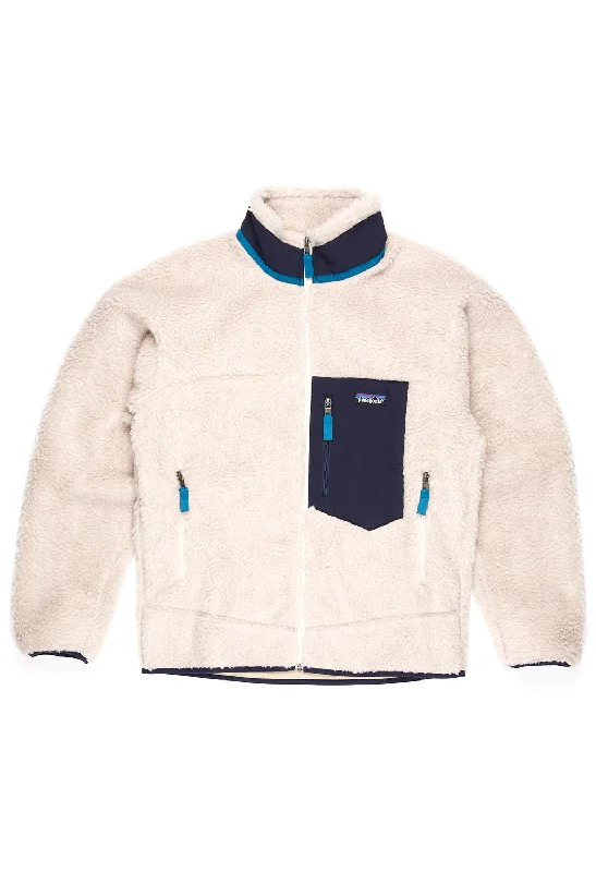 Bomber men jackets with ribbed cuffs for a classic 80s stylePatagonia Classic Retro-X Men's Jacket - Natural Bomber men jackets with ribbed cuffs for a classic 80s stylePatagonia Classic Retro-X Men's Jacket - Natural