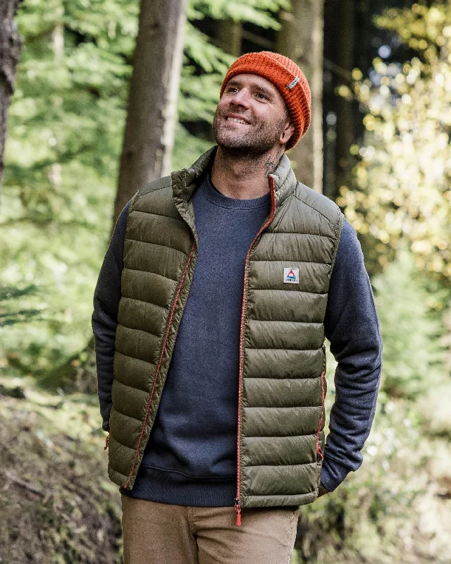 Plus - size men jackets with adjustable drawstrings for a comfortable fitRoamer Insulated Vest - Khaki Plus - size men jackets with adjustable drawstrings for a comfortable fitRoamer Insulated Vest - Khaki