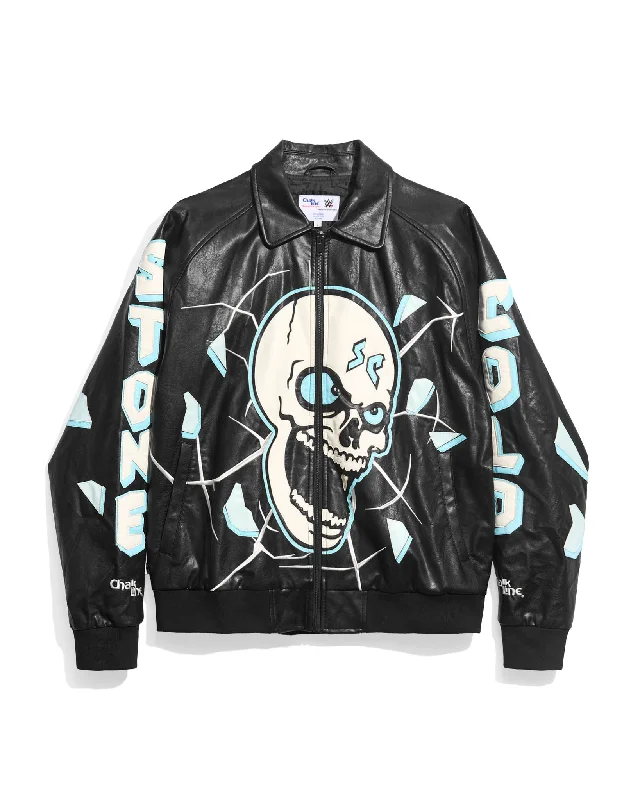 Windbreaker men jackets with UV protection for outdoor activitiesStone Cold Steve Austin Shattered Glass Jacket Windbreaker men jackets with UV protection for outdoor activitiesStone Cold Steve Austin Shattered Glass Jacket