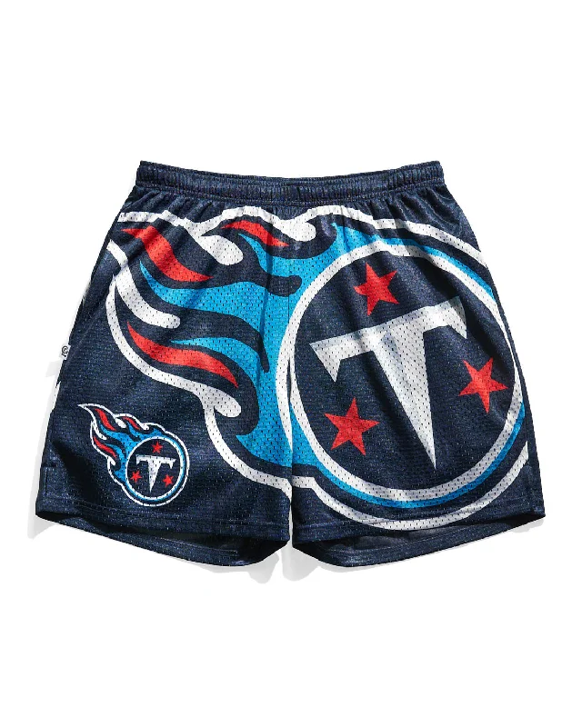Hooded men jackets with a detachable faux - fur trim for added warmthTennessee Titans Big Logo Retro Shorts Hooded men jackets with a detachable faux - fur trim for added warmthTennessee Titans Big Logo Retro Shorts