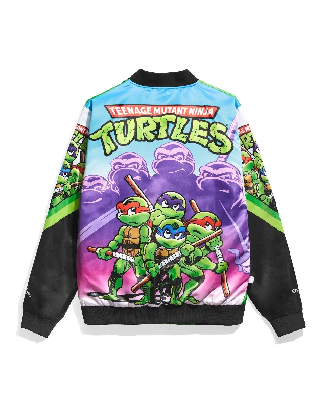 Embroidered men jackets with intricate floral designs for a unique aestheticTMNT Adventures The Early Years Issue #71 Fanimation Satin Jacket Embroidered men jackets with intricate floral designs for a unique aestheticTMNT Adventures The Early Years Issue #71 Fanimation Satin Jacket