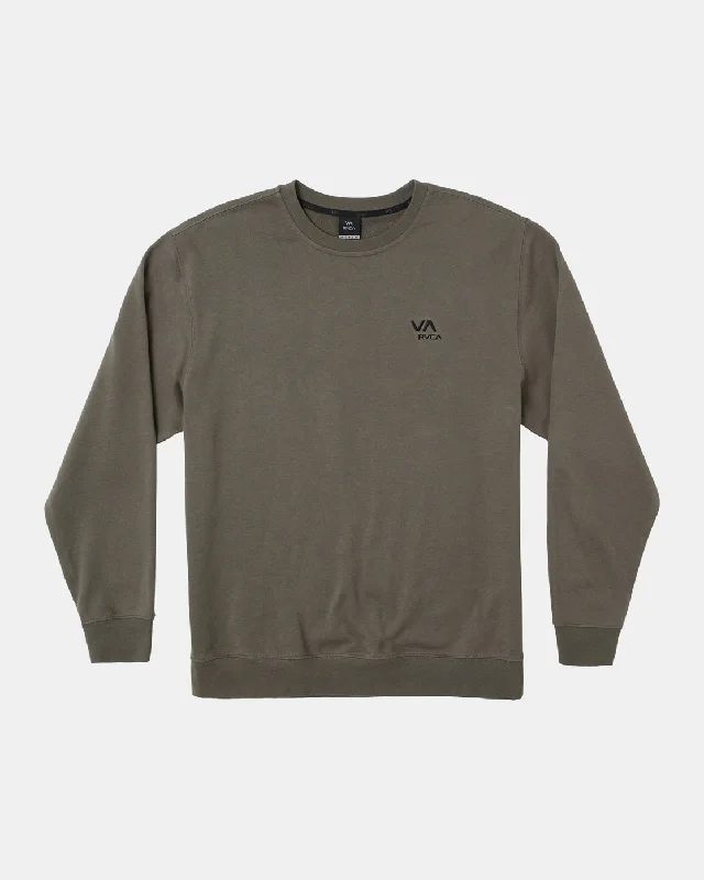 Fleece - lined men jackets for cold - weather commutingVA Essential Crewneck Sweatshirt - Mushroom Fleece - lined men jackets for cold - weather commutingVA Essential Crewneck Sweatshirt - Mushroom