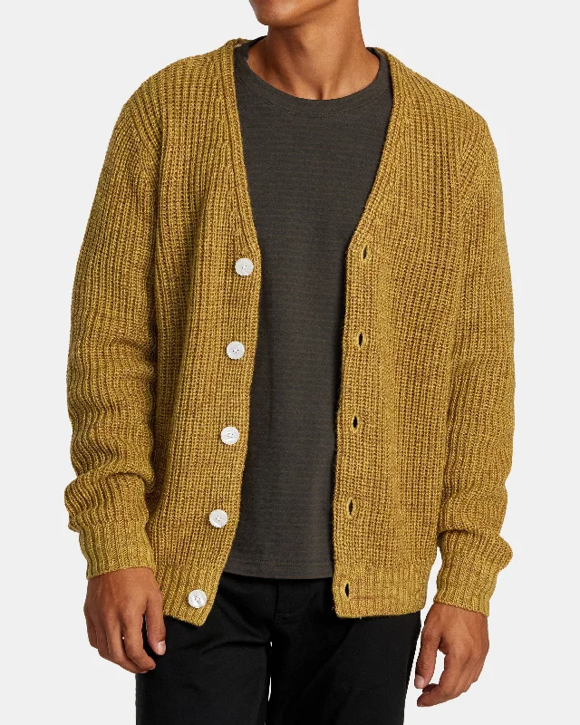 Performance - driven men jackets with breathable fabric for sportsVacancy Cardigan - Ochre Performance - driven men jackets with breathable fabric for sportsVacancy Cardigan - Ochre