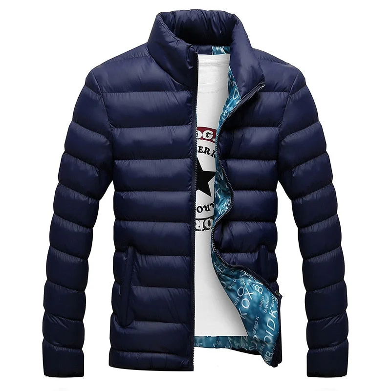Men jackets with a hidden interior pocket for secure storageWinter Jacket Men 2018 Fashion Stand Collar Male Parka Jacket Mens Solid Thick Jackets and Coats Man Winter Parkas Men jackets with a hidden interior pocket for secure storageWinter Jacket Men 2018 Fashion Stand Collar Male Parka Jacket Mens Solid Thick Jackets and Coats Man Winter Parkas