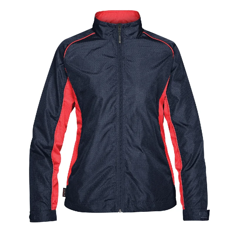 Navy/Sport Red