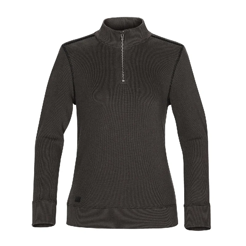 Slim - fit leather men jackets with a distressed finish for a rugged lookWomen's Hanford 1/4 Zip Mock Neck Final Sale - FBR-2W Slim - fit leather men jackets with a distressed finish for a rugged lookWomen's Hanford 1/4 Zip Mock Neck Final Sale - FBR-2W