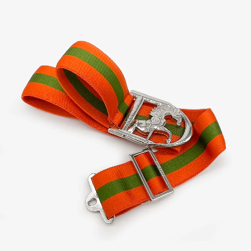 Men's formal - style silk blend polo shirts for special occasionsSignature Belt with silver Logo Badge Men's formal - style silk blend polo shirts for special occasionsSignature Belt with silver Logo Badge