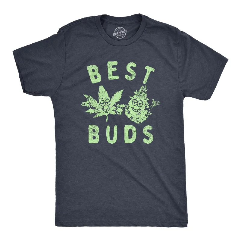 Men's polo t - shirts with a contrast collar for a preppy lookBest Buds Men's T Shirt Men's polo t - shirts with a contrast collar for a preppy lookBest Buds Men's T Shirt