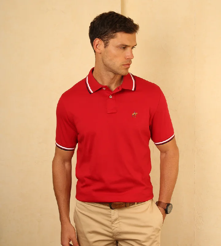 Men's reversible polo shirts with two different looksPolo Contraste Rojo Malboro Ref. 130091224 Men's reversible polo shirts with two different looksPolo Contraste Rojo Malboro Ref. 130091224