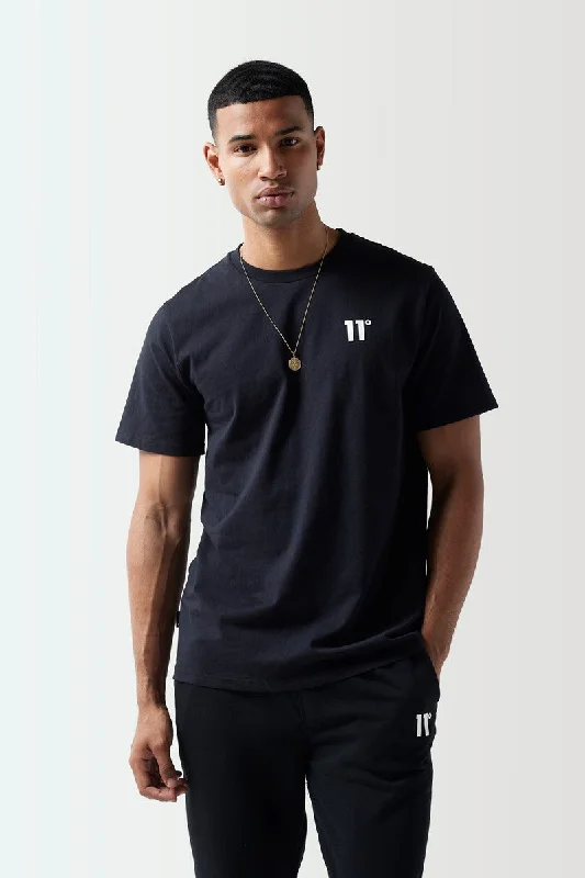 Men's eco - friendly recycled t - shirts for sustainable fashion choicesCore T-Shirt - Black Men's eco - friendly recycled t - shirts for sustainable fashion choicesCore T-Shirt - Black
