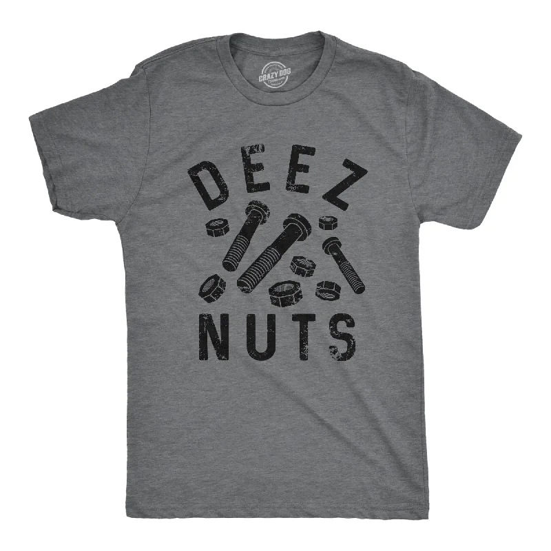 Men's antimicrobial t - shirts for odor - free freshness during travelDeez Nuts (And Bolts) Men's T Shirt Men's antimicrobial t - shirts for odor - free freshness during travelDeez Nuts (And Bolts) Men's T Shirt