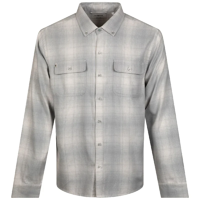 Men's UV - protected polo shirts for outdoor gardeningFairbanks Flannel Polo Breeze Plaid - SS24 Men's UV - protected polo shirts for outdoor gardeningFairbanks Flannel Polo Breeze Plaid - SS24