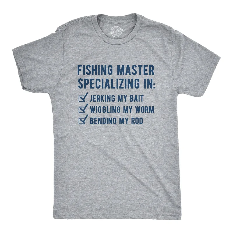 Men's antimicrobial t - shirts for odor - free freshness during travelFishing Master Men's T Shirt Men's antimicrobial t - shirts for odor - free freshness during travelFishing Master Men's T Shirt