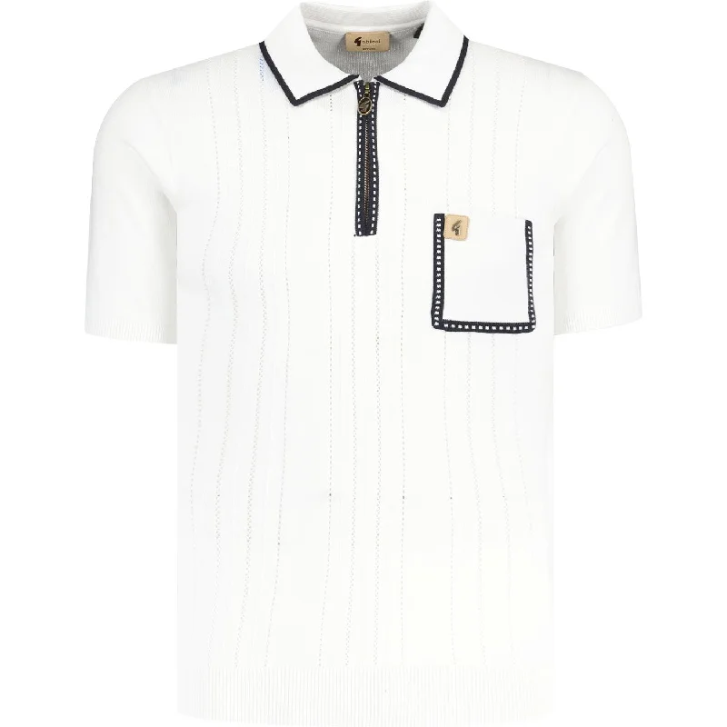 Men's high - collar polo shirts with a modern twistGabicci Vintage Men's V52GM07 Pierre SS Pocket Polo Shirt White Men's high - collar polo shirts with a modern twistGabicci Vintage Men's V52GM07 Pierre SS Pocket Polo Shirt White