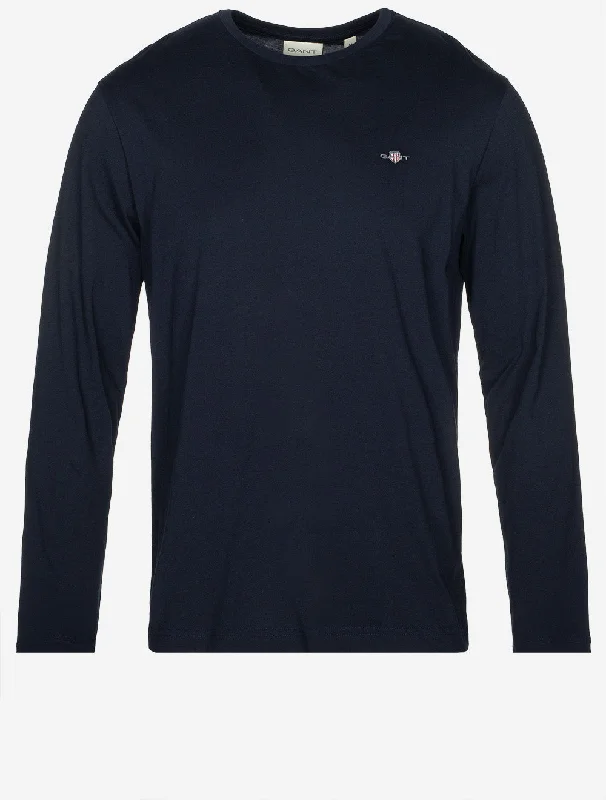Men's UV - protection t - shirts for outdoor activities in the sunRegular Shield Long Sleeve T Shirt Evening Blue Men's UV - protection t - shirts for outdoor activities in the sunRegular Shield Long Sleeve T Shirt Evening Blue