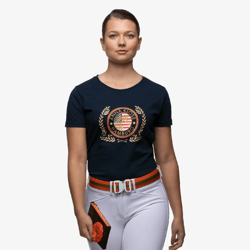 Men's vintage - inspired retro polo shirts with unique patternsHampton Classic Shirt - blue