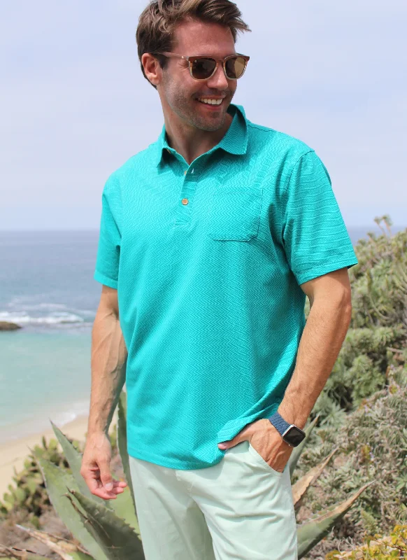 Men's reversible polo shirts with two different looksHCS23295 ZIG ZAGETY POLO lagoon Men's reversible polo shirts with two different looksHCS23295 ZIG ZAGETY POLO lagoon
