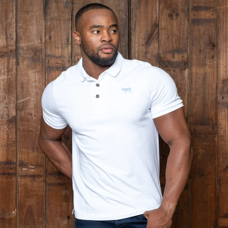 Men's vintage - inspired retro polo shirts with unique patternsClassic Embroidered Regular Fit SJ Polo Pelican