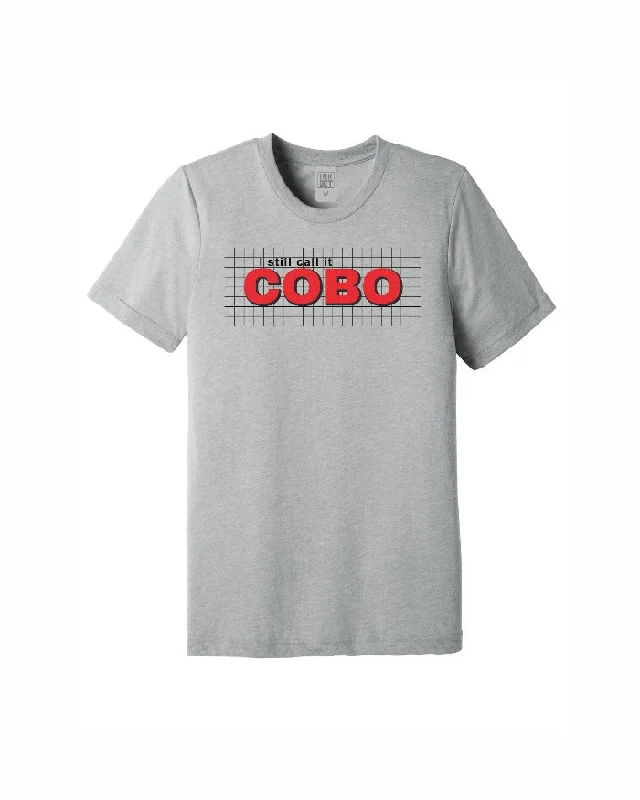 Men's plus - size pocket t - shirts with a classic lookInk Detroit Vintage Cobo T-Shirt - Heather Silver Men's plus - size pocket t - shirts with a classic lookInk Detroit Vintage Cobo T-Shirt - Heather Silver