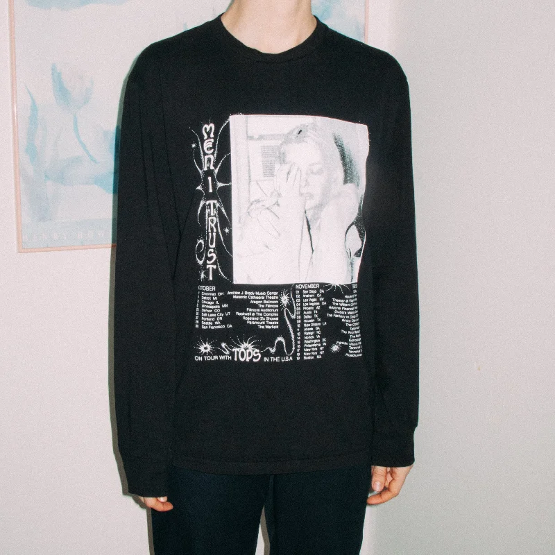 Men's thermal t - shirts with a high - neck design for cold weatherLong Sleeve - USA Tour 2023 Men's thermal t - shirts with a high - neck design for cold weatherLong Sleeve - USA Tour 2023