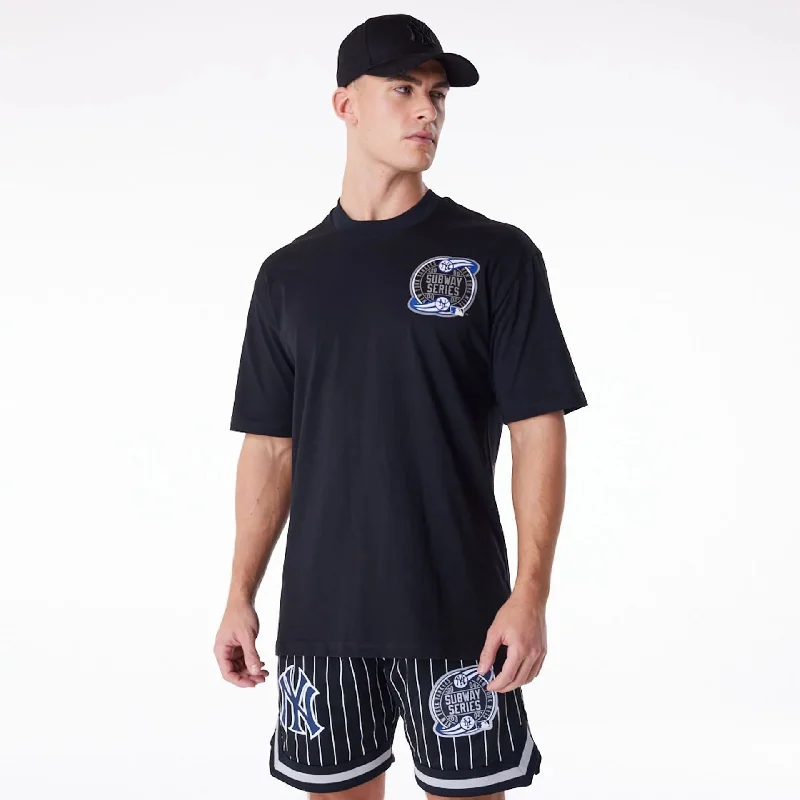 Men's moisture - wicking athletic t - shirts for intense workoutsNew York Yankees New Era Australia Black Oversized T-Shirt Men's moisture - wicking athletic t - shirts for intense workoutsNew York Yankees New Era Australia Black Oversized T-Shirt