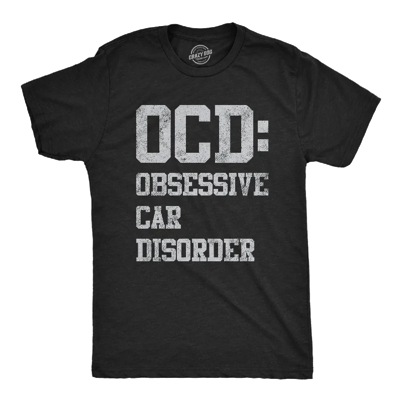Men's lightweight performance t - shirts for running marathonsObsessive Car Disorder Men's T Shirt Men's lightweight performance t - shirts for running marathonsObsessive Car Disorder Men's T Shirt