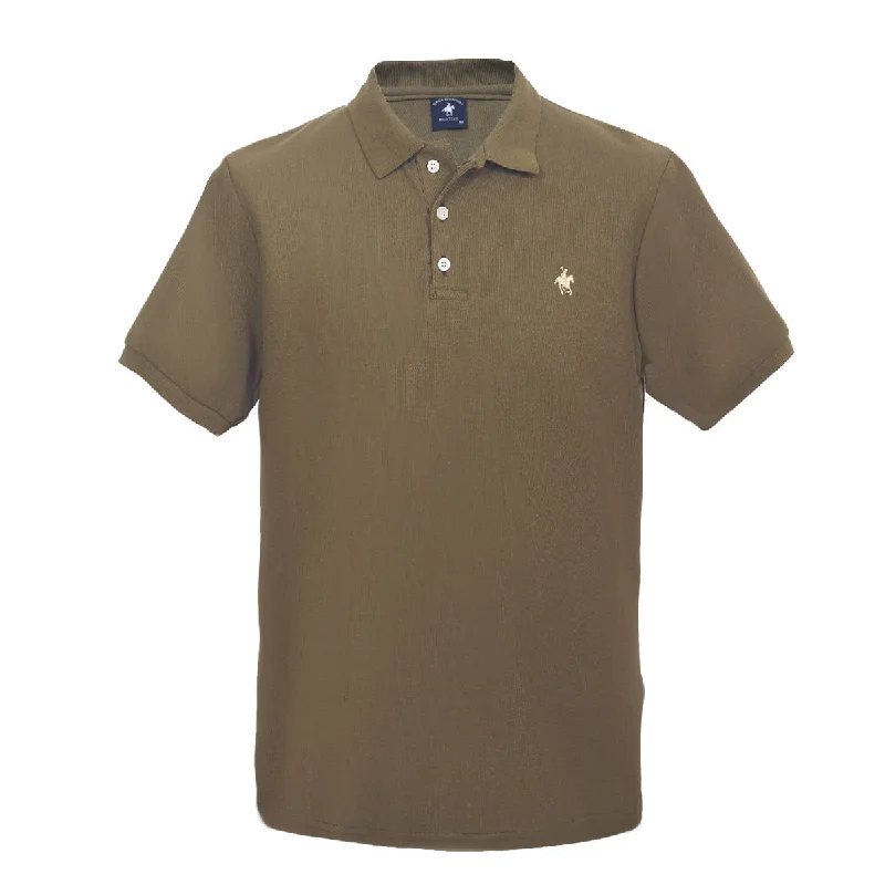 Men's plus size golf polo shirts in moisture wicking fabricPBD91100OLI